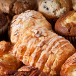 Homemade Viennese pastries & muffins